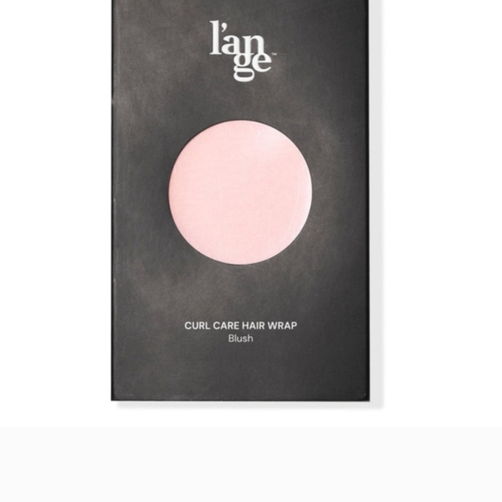 L'ange Blush Curl Care Hair Wrap - Light Pink